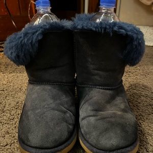 Navy Blue UGG Australia Boots Size 4